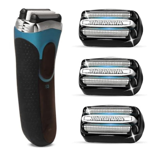 3 Pack 32B S3 Electric Replacement Heads for All Series 3 Shavers, Suitable for S3 3040s 3080s-4 370cc 3070cc 3000s 3010, 3090cc Etc.