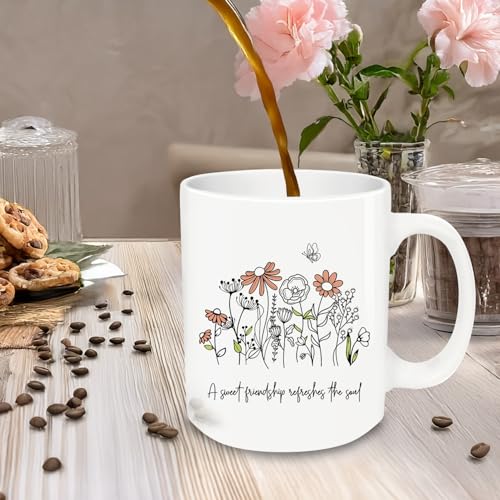 Inspirational Bible Verse Ceramic Coffee Mug - 12oz Christian Gift