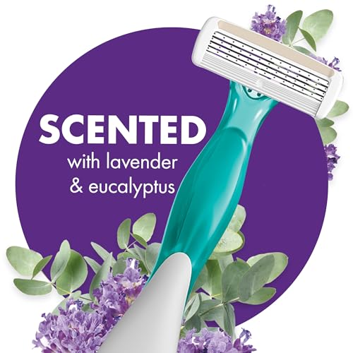 BIC Soleil 4 Escape Women's Disposable Razors - 4-Pack with Lavender Scent