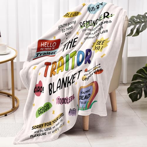 Farewell Gift Blanket for Coworkers - Traitor Blanket 60"x50"
