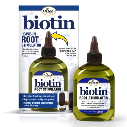 Difeel Biotin Root Stimulator 7.1 oz Hair Growth Serum for Thinning Hair