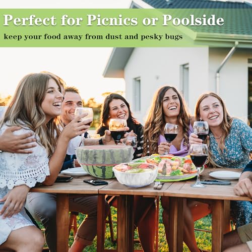 Reastar Reusable Bowl Covers - 60 Pcs, 8/10/12 in, Elastic Food Storage