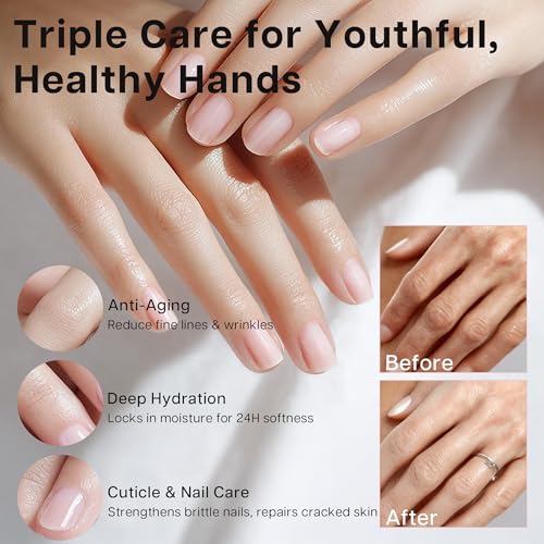 Olephira Anti-Aging Hand Cream with Shea Butter & Collagen - Nourishing & Hydrating