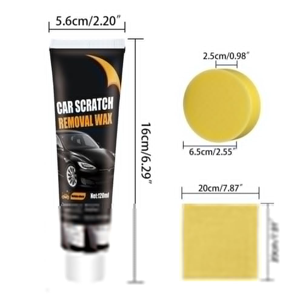 2026 New Scratch Remover for Vehicles, Car Scratch Remover Kit with Wipe Sponge, Car Scratch Repair Paste Car Scratch Remover Kit for Car Vehicles Deep Scratches