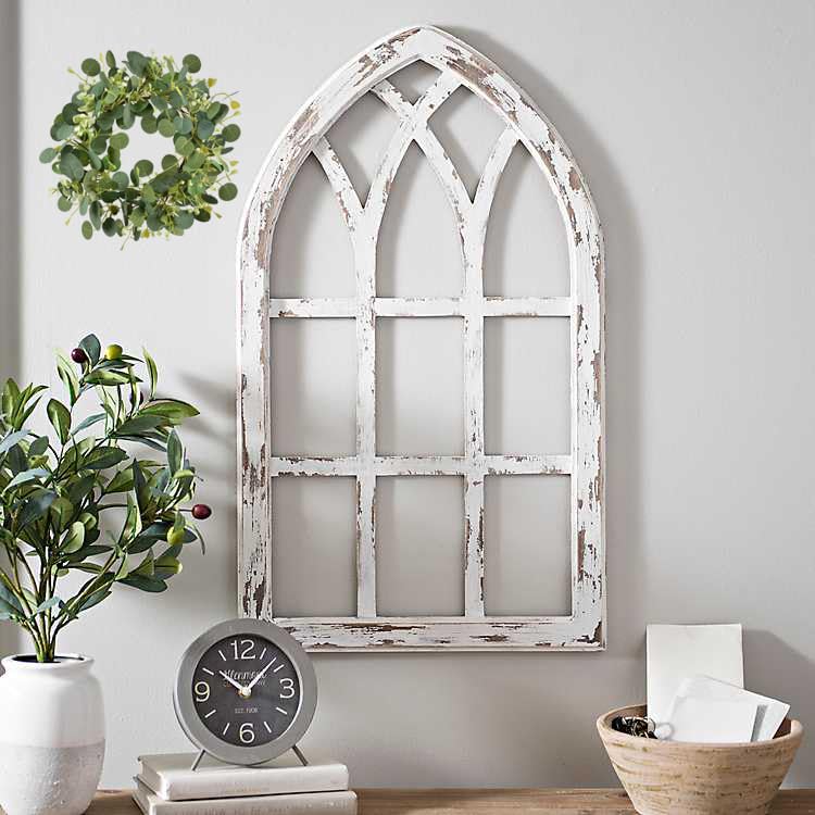 12'' Green Eucalyptus Wreath with Berries for Home Decor