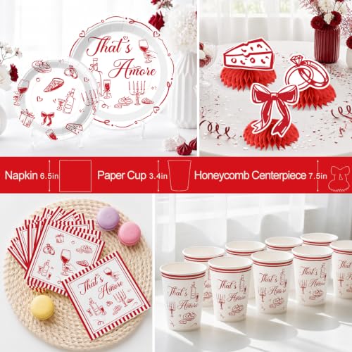 That's Amore Italian Party Kit for 25 Guests | Complete Decorations Set