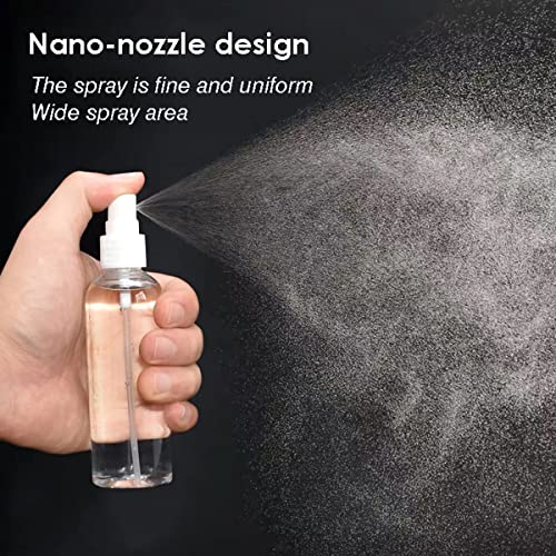 ZEJIA 3 Pack 80ml / 2.7oz Travel Spray Bottles - Refillable, BPA-Free