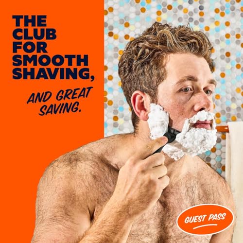 Dollar Shave Club Guest Pass Shave Set - 2 Razor Refills & Handle