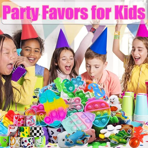 127 PCS Kids Party Favors - Fun Goodie Bag Stuffers & Prizes