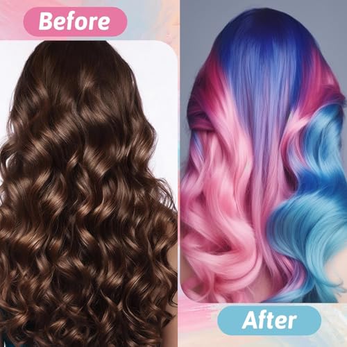ARubyForest Highlighting Cap Set with Hooks - 2-Piece Hair Dye Kit