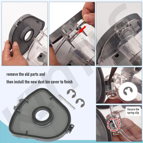 Vacuum Dust Bucket Cover for Shark Navigator Models NV350-NV360