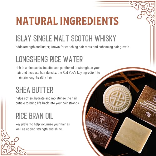 Viori Hamish & Co. Men's Conditioner Bar - Aged Sandalwood & Whisky
