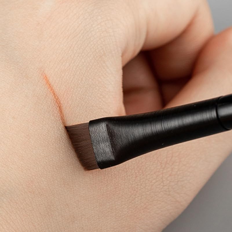 Eyebrow Brush Set - Ultra Fine Angled Eyeliner & Brow Brushes | Soft Bristles for Precise Eye Makeup