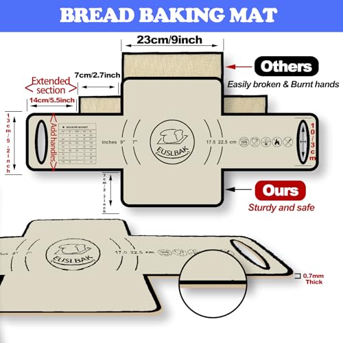 Extra Large Silicone Bread Pan Liner for 9.5-11 Inch Loaf Pans