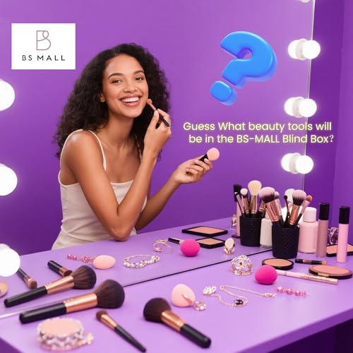 BS-MALL Makeup Brushes & Beauty Tools Set – Assortment Box (M)