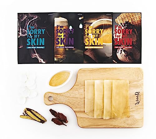 I'm Sorry for My Skin Full Set - 4 Hydrating Jelly Masks for Stress Relief
