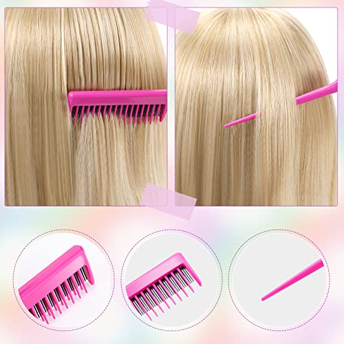 8-Piece Hair Styling Tool Set for Women - Brushes & Combs