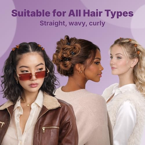 Goody Mini Claw Clips - 16 Ct, Secure Grip for Fine Hair, Black & Tortoiseshell