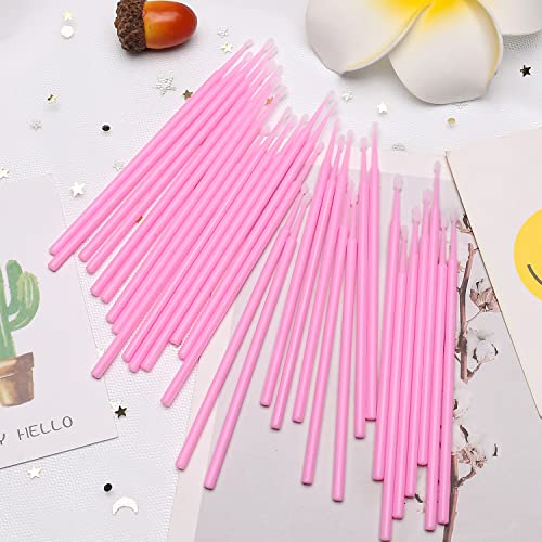 600 pcs Disposable Micro Applicator Brushes for Eyelash Extensions & Makeup