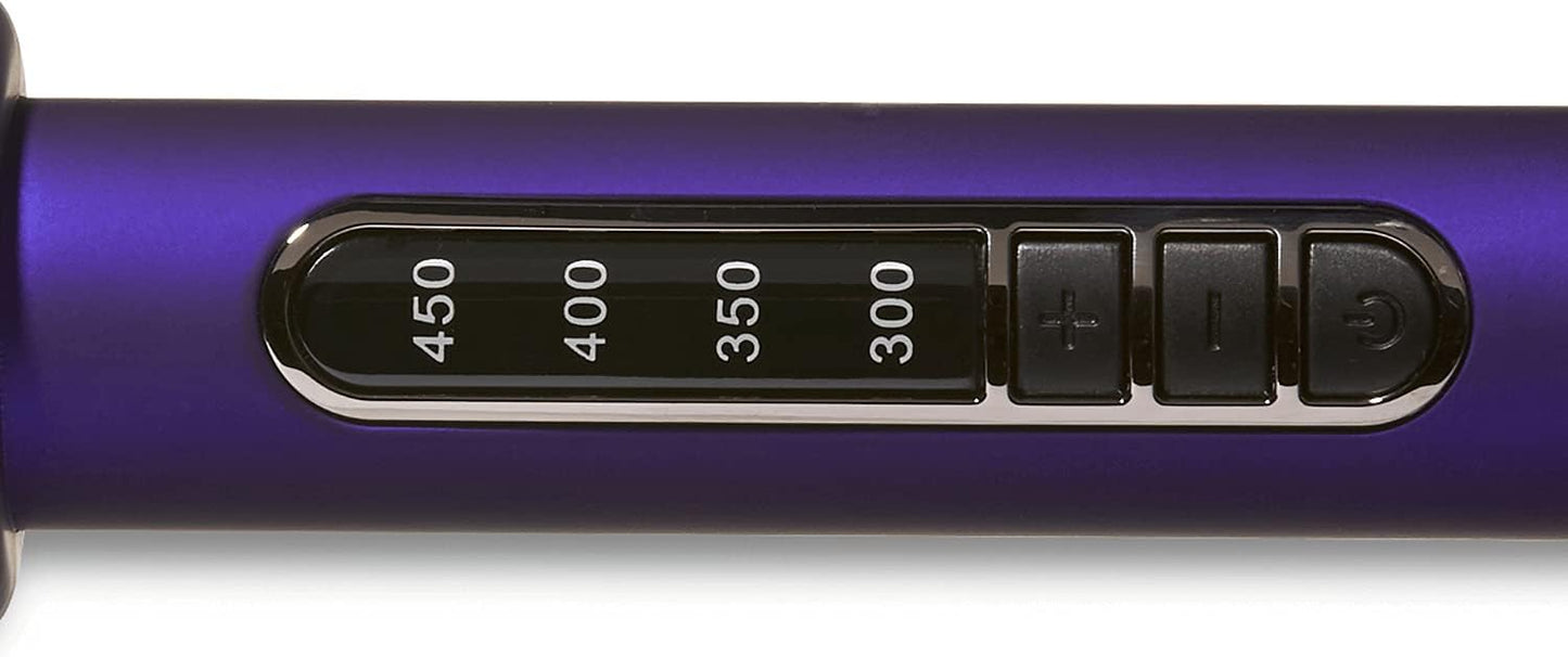 Titanium Curling Iron - 1.5 Inch | Heats Up to 450°F for Maximum Curl Retention, Dual Voltage