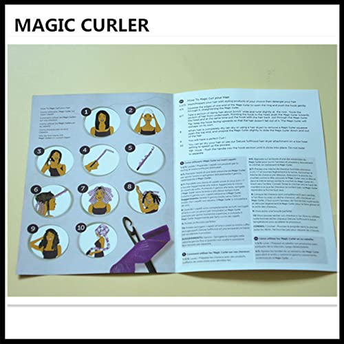 Orgrimmar 30PCS No Heat Magic Hair Curlers for Extra Long Hair (55cm)