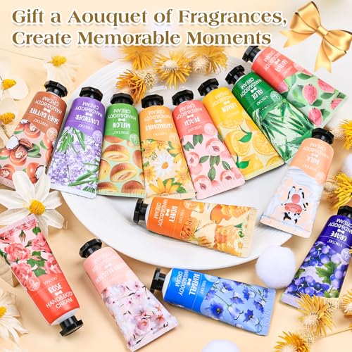 VISCOO 42-Pack Natural Hand Cream Gift Set, E-42P Moisturizing Travel Lotions