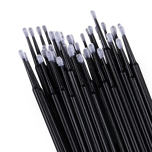 JASSINS 300pcs Microfiber Applicators for Eyelash Extensions & Makeup