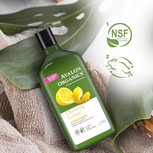 Avalon Organics Lemon Conditioner for Dull Hair - 11 oz