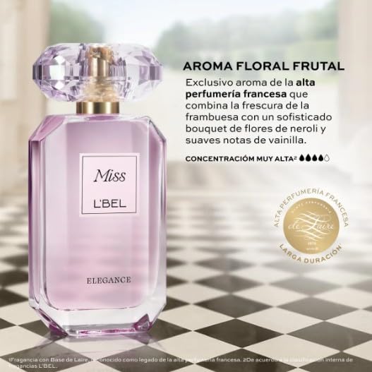 L'Bel Miss Duo Set - Elegance Women's Perfume 50 ml | Floral & Fruity Fragrance