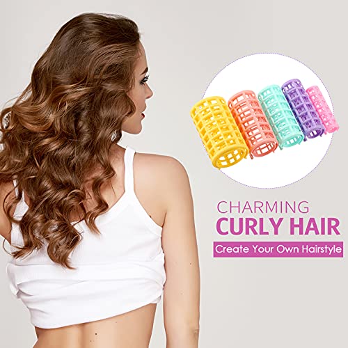 WILLBOND 36-Piece Self Grip Hair Roller Set with Combs