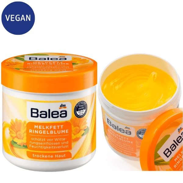 Balea Calendula Melkfett Skin Cream - Intensive Protection for Dry Skin 250ml