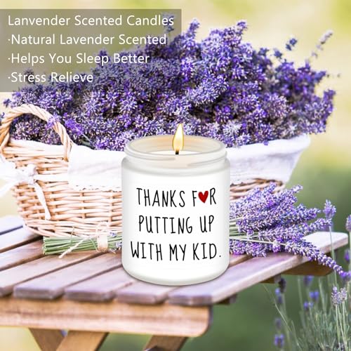 Funny Lavender Scented Candle for Teacher Appreciation Gifts