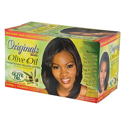 Originals by Africa's Best Olive Oil No Lye Hair Relaxer Kit
