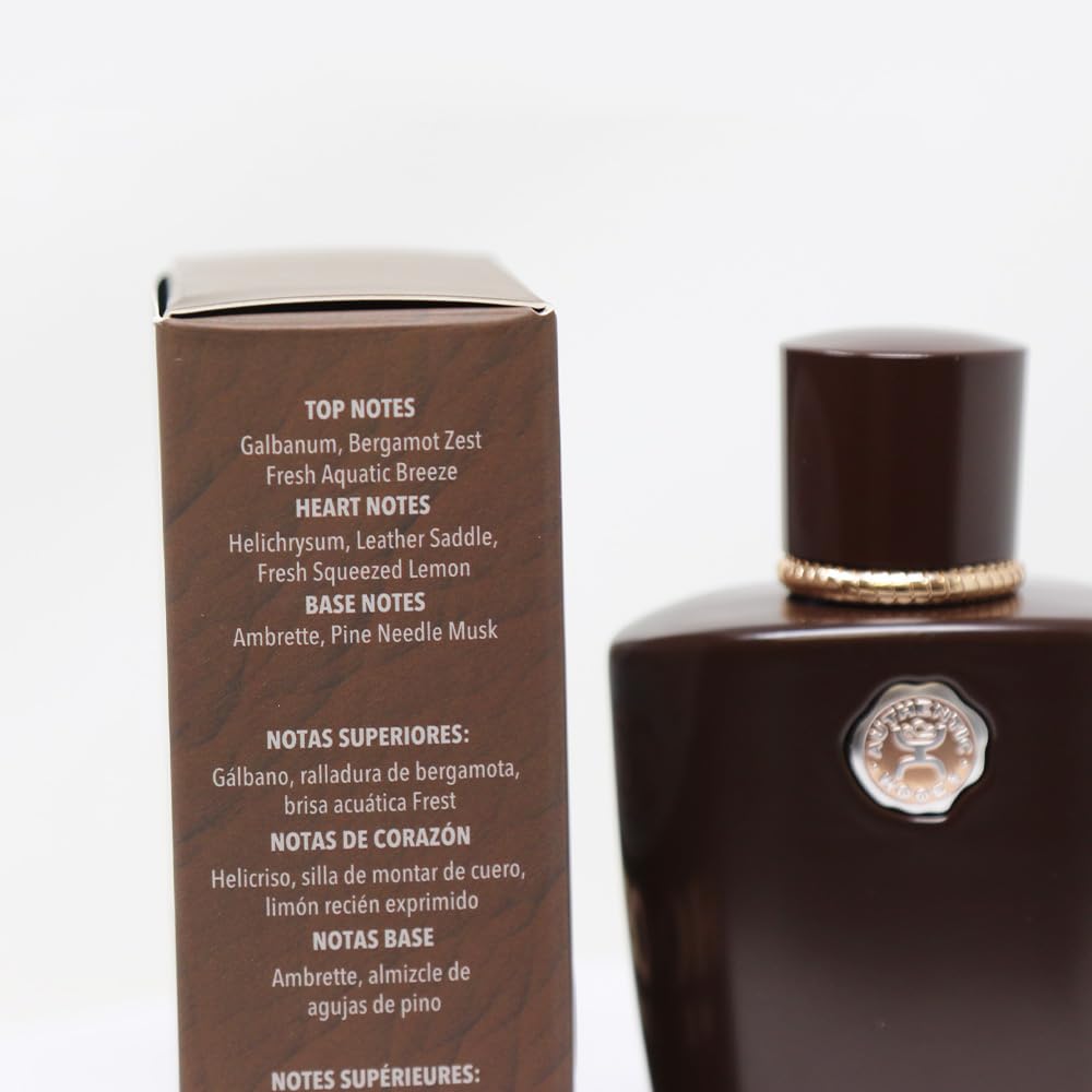 HOOEY Heritage Men’s Cologne – Sophisticated & Bold Fragrance for Men – Leather Saddle, Pine Needle Musk, Fresh Aquatic Breeze – Long-Lasting Men’s Cologne