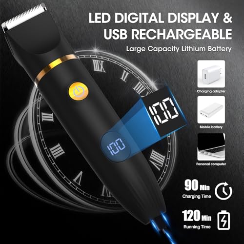 Zesuti 3-in-1 Body Hair Trimmer for Men - Model 388 Waterproof Grooming Kit