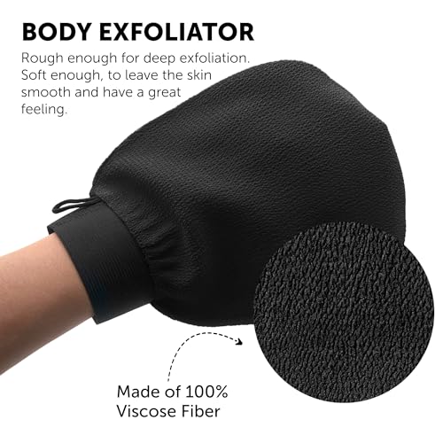 Valitic Exfoliating Glove Body Scrubber - Dead Skin Remover Mitt