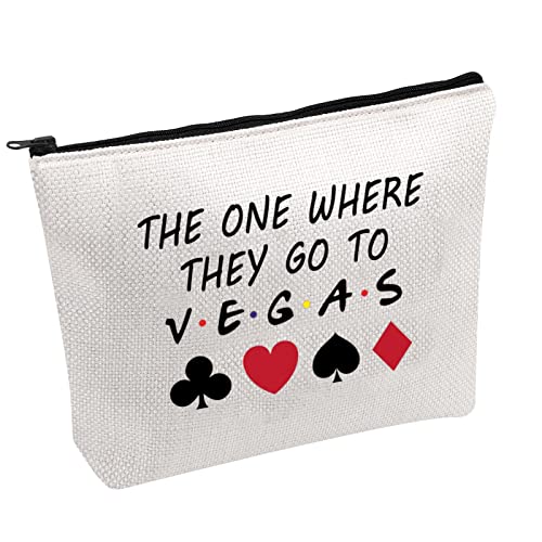 Vegas Trip Makeup Bag - The One Where They Go To Vegas Cosmetic Pouch