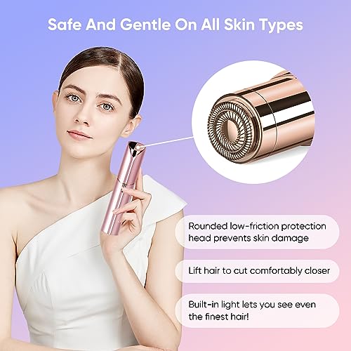 Claities Mini Facial Hair Remover - USB Rechargeable Electric Shaver