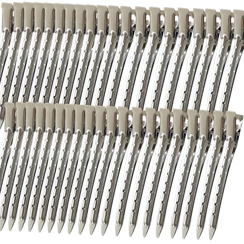 40 PCS Metal Duck Bill Hair Clips for Thick & Thin Hair