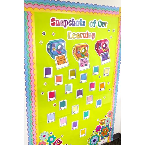 Retro Remix 83-Piece Bulletin Board Set for Classroom Decor
