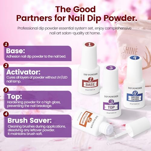 OpenLive Dip Powder Nail Kit - 60 Colors for At-Home Manicures