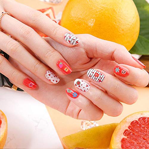 CCINEE 3D Nail Art Slices - 4500PCS Assorted Polymer Clay Designs