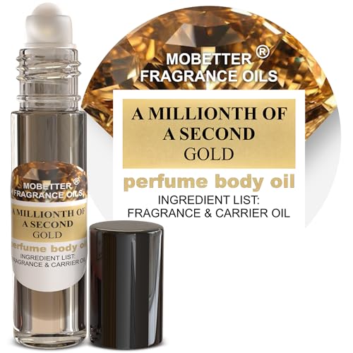MOBETTER Women’s Perfume Oil - A Millionth of a Second Gold