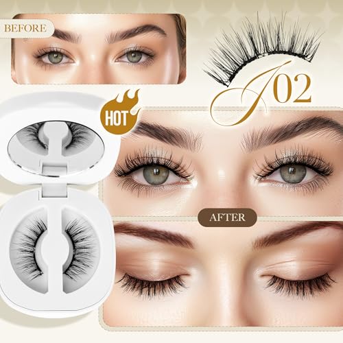 LASHVIEW RCM01 Magnetic Eyelashes Kit - Natural Look & Reusable