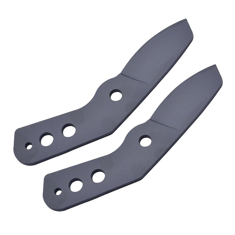 Heavy Duty Lopper Blades, 2 Pcs Replacement, Model 001, Sk5 Steel, Easy Three-Hole Install, Fits Most Bypass Pruners