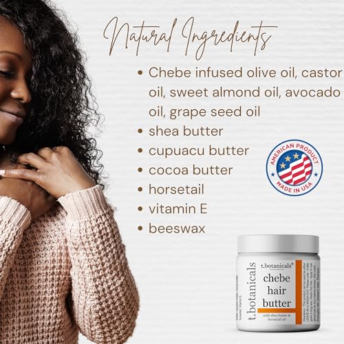 Chebe Hair Oil & Butter Set - Lavender Scent, 4 oz, All Natural