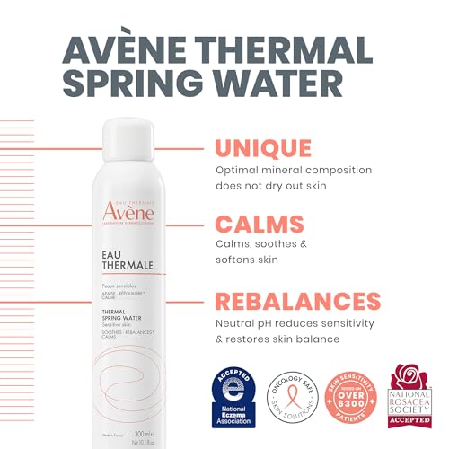 Avène Thermal Spring Water 10.1 Fl Oz Facial & Body Mist – Gentle Skin Soothing & Redness Relief