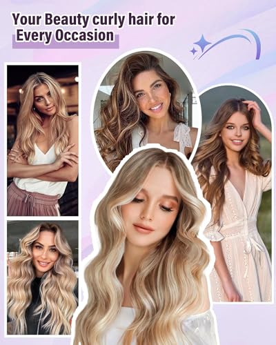 Posicurly Heatless Hair Curler Set - Overnight Satin Curling Rods