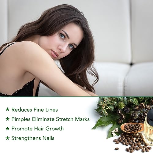 Organic Jamaican Black Castor Oil - Cold Pressed for Hair & Skin Care