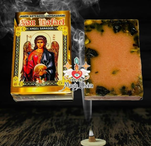 San Rafael Archangel Healing Spiritual Soap with Blessings - Sacred Rituals for Spiritual Protection and Healing